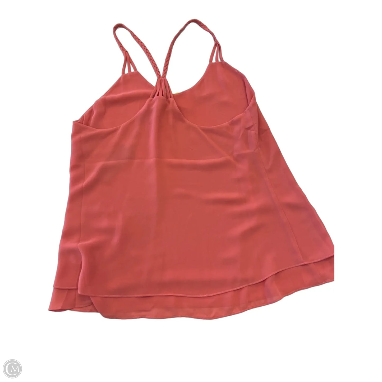 Top Sleeveless By Naked Zebra In Coral, Size: M