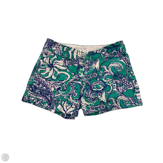 Shorts Designer By Lilly Pulitzer In Blue, Size: 0
