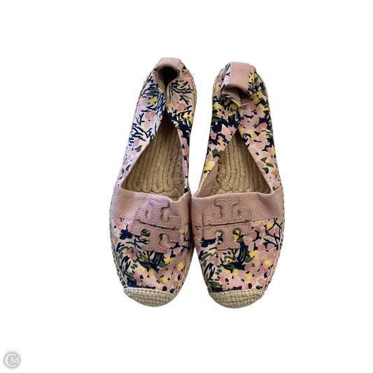 Shoes Designer By Tory Burch In Pink & Tan, Size: 7