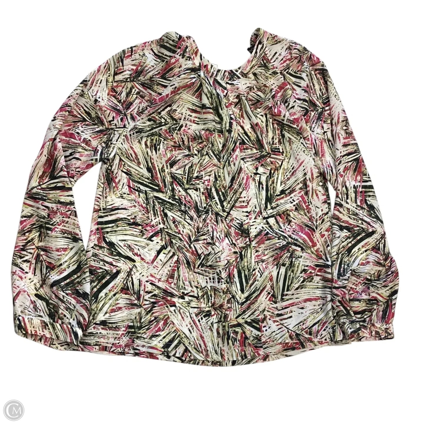 Top Long Sleeve By Clothes Mentor In Floral Print, Size: S