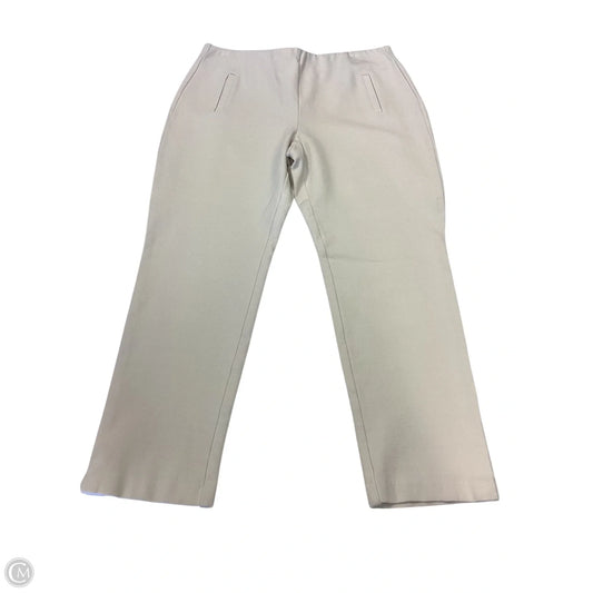 Pants Cropped By Chicos In Beige, Size: 10
