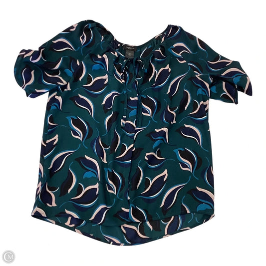 Top Short Sleeve By Ann Taylor In Green, Size: Xs