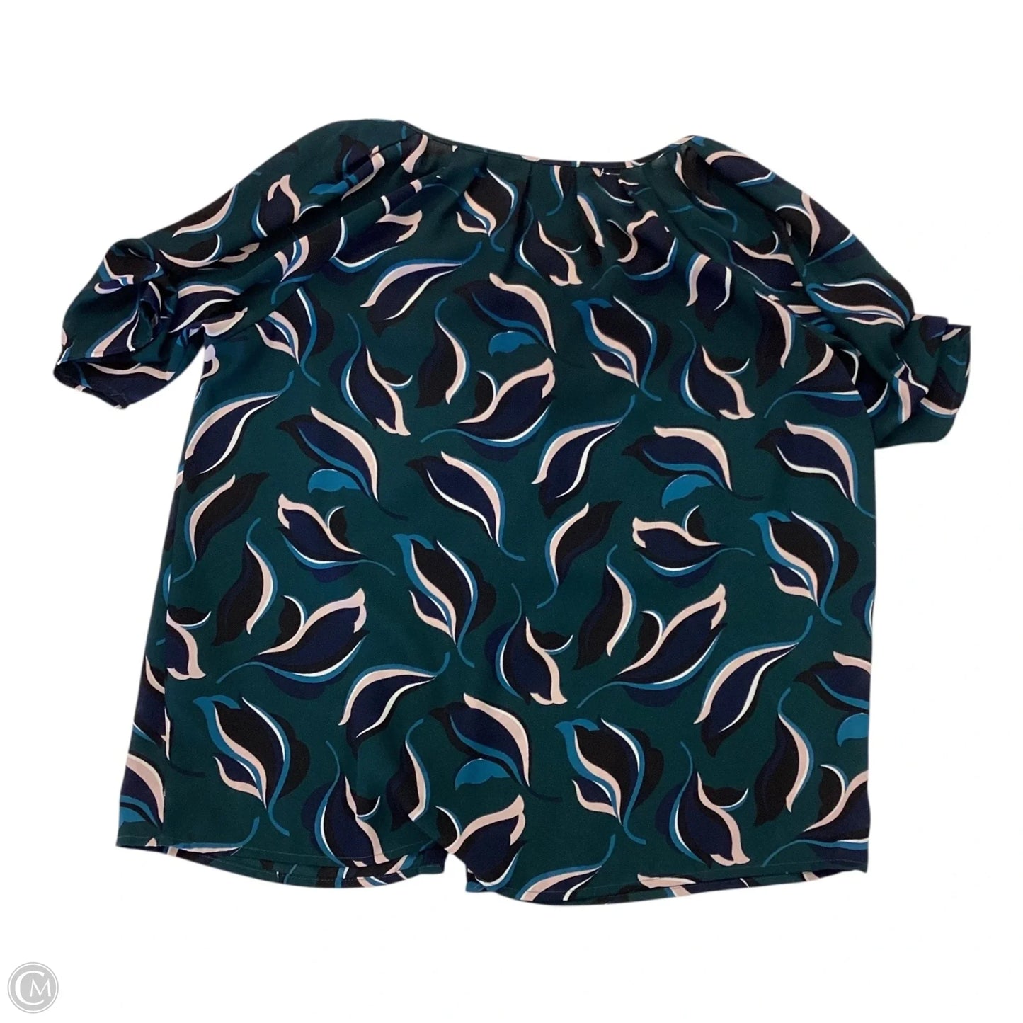 Top Short Sleeve By Ann Taylor In Green, Size: Xs