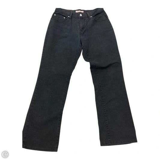 Jeans Boot Cut By Levis In Black, Size: 8