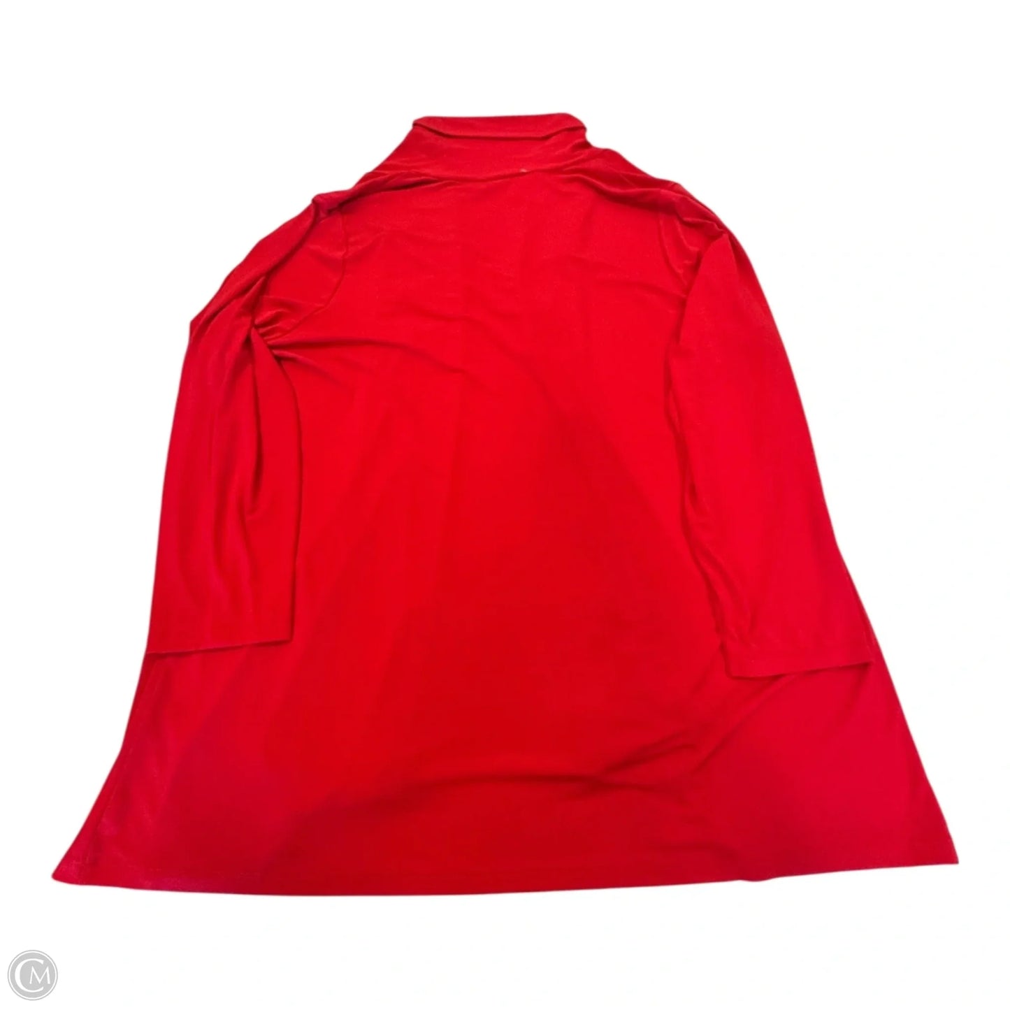 Cardigan By Calvin Klein In Red, Size: Xl