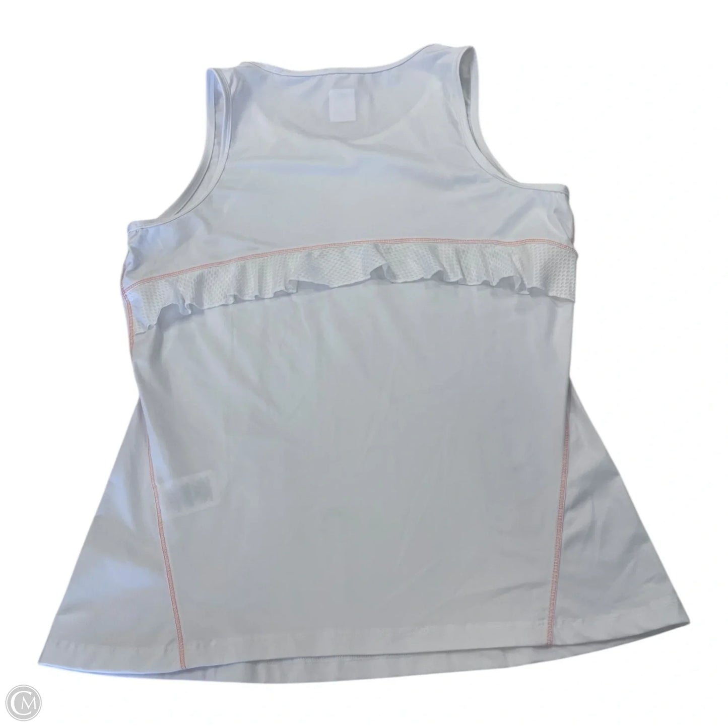 Athletic Tank Top By Fila In White, Size: M
