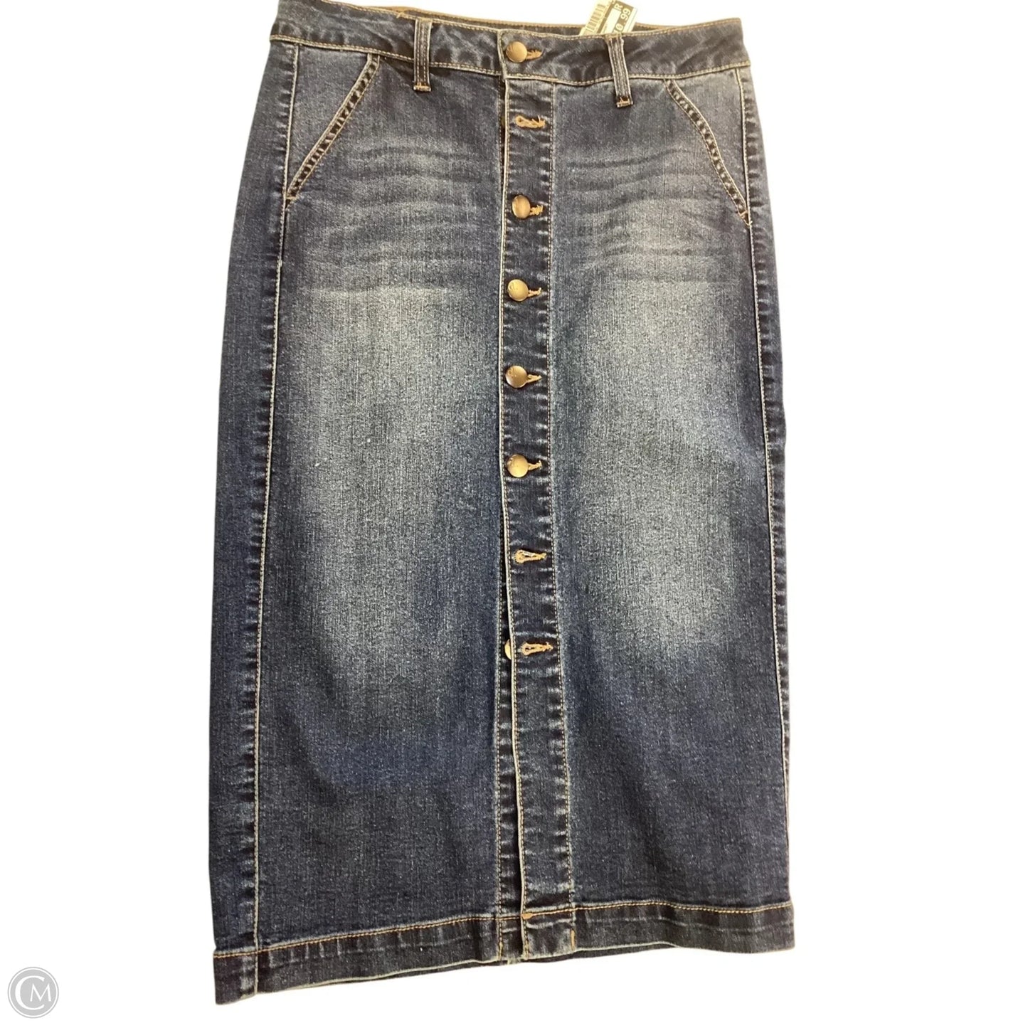 Skirt Mini & Short By D Jeans In Blue Denim, Size: 6