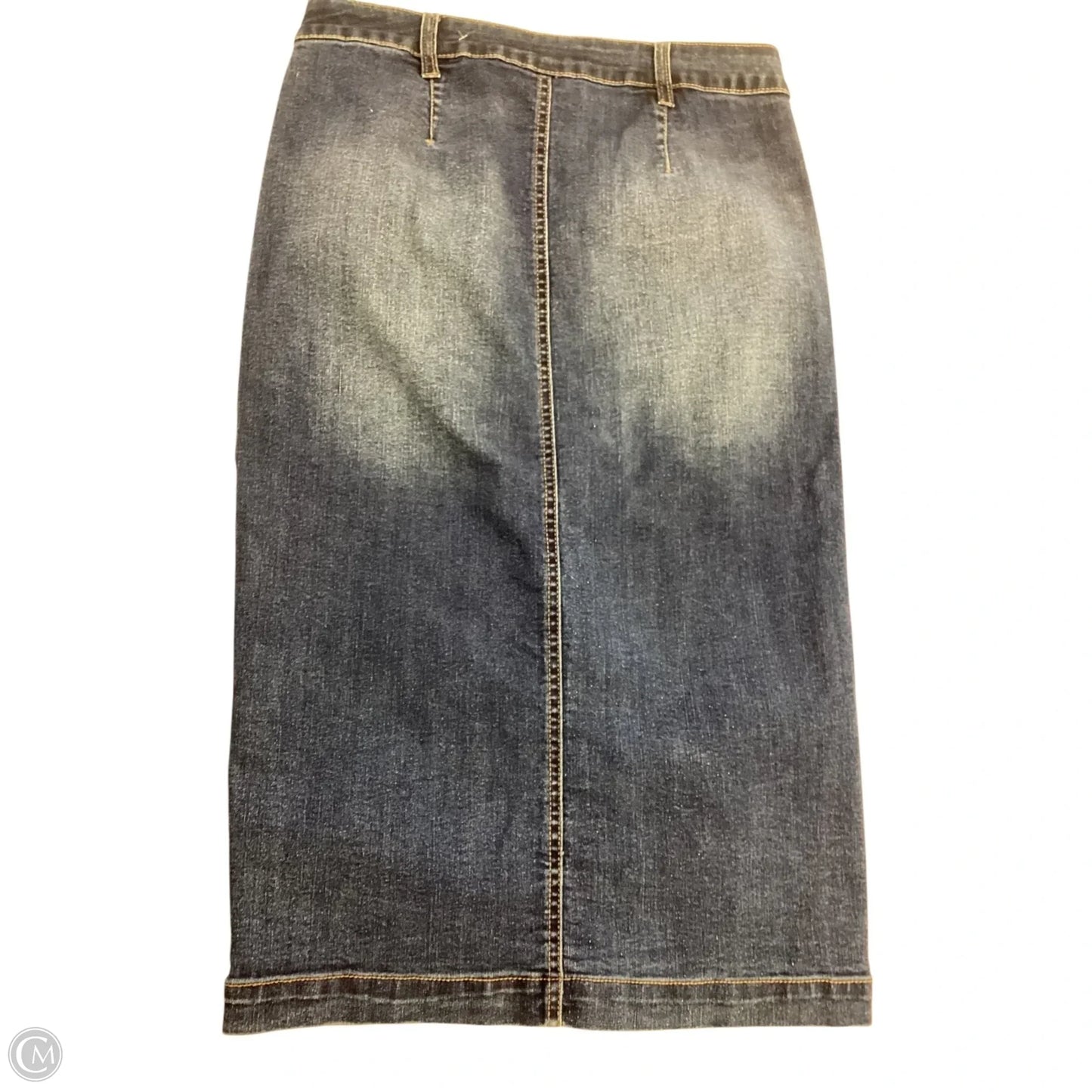 Skirt Mini & Short By D Jeans In Blue Denim, Size: 6