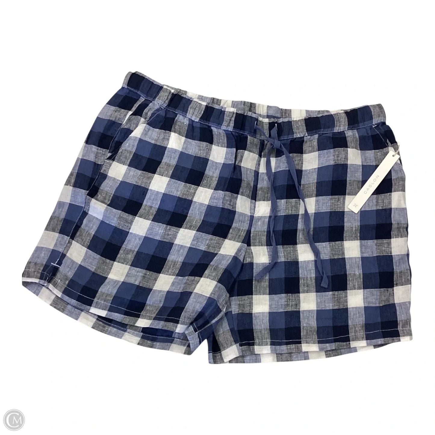 Shorts By Caslon In Plaid Pattern, Size: L