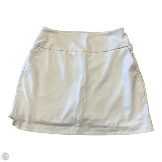 Athletic Skort By Adidas In White, Size: Xs