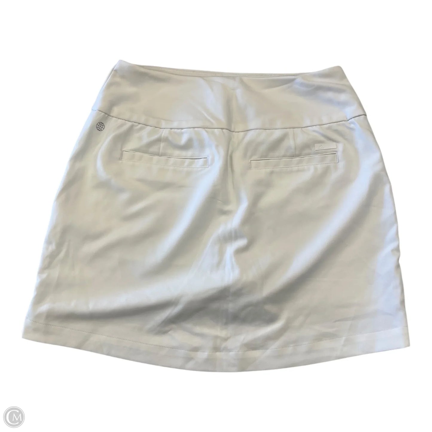 Athletic Skort By Adidas In White, Size: Xs