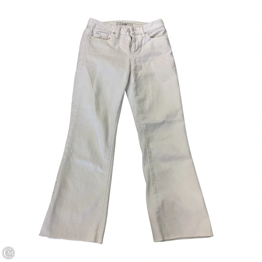Jeans Cropped By Joes Jeans In White, Size: 2
