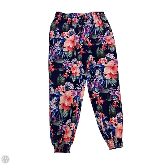 Pants Lounge By Tommy Bahama In Floral Print, Size: M