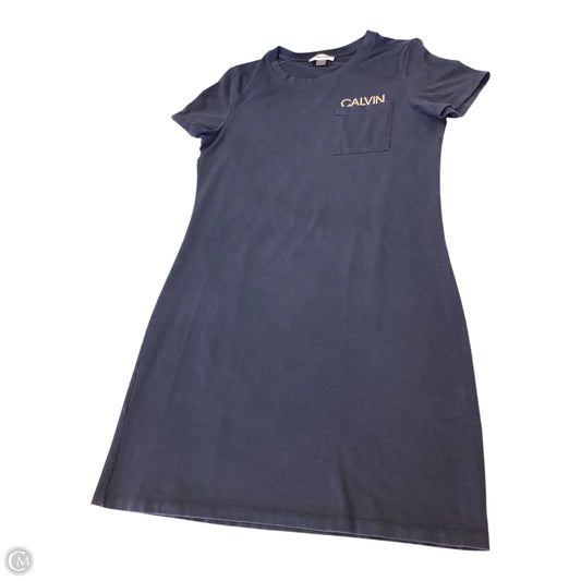 Dress Casual Short By Calvin Klein In Navy, Size: S
