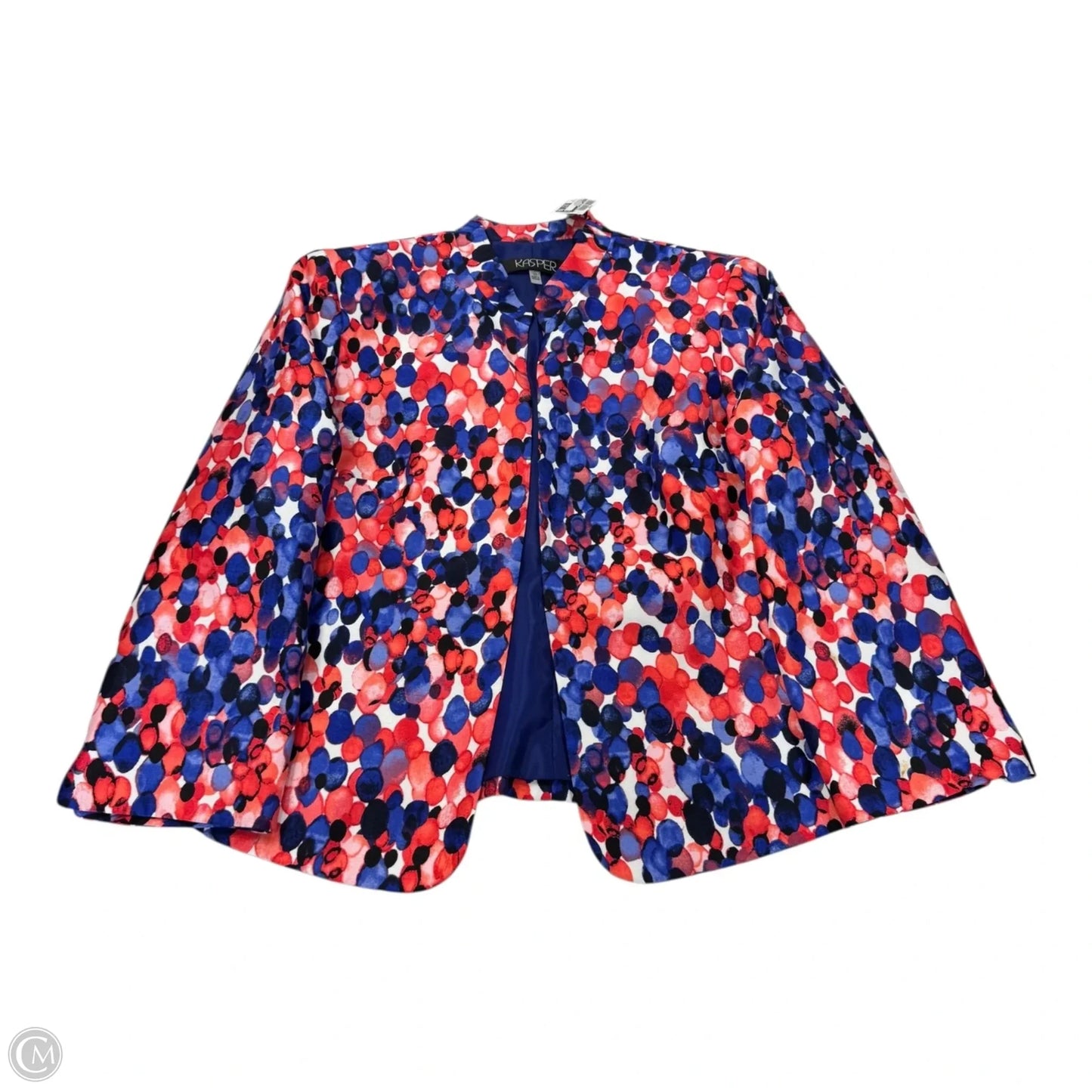 Blazer By Kasper In Purple & Red, Size: 12