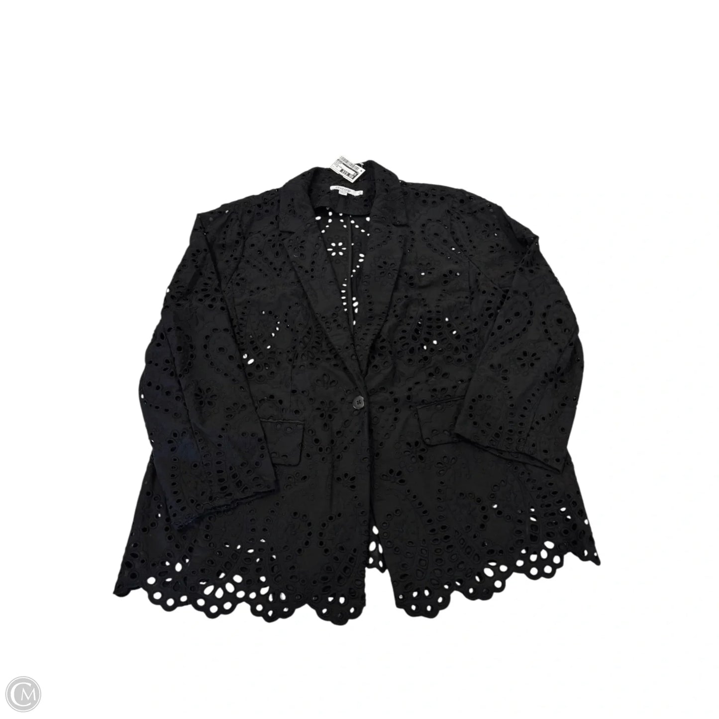 Blazer By Chicos In Black, Size: 16