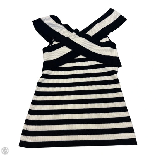 Top Sleeveless By Inc In Striped Pattern, Size: Xl