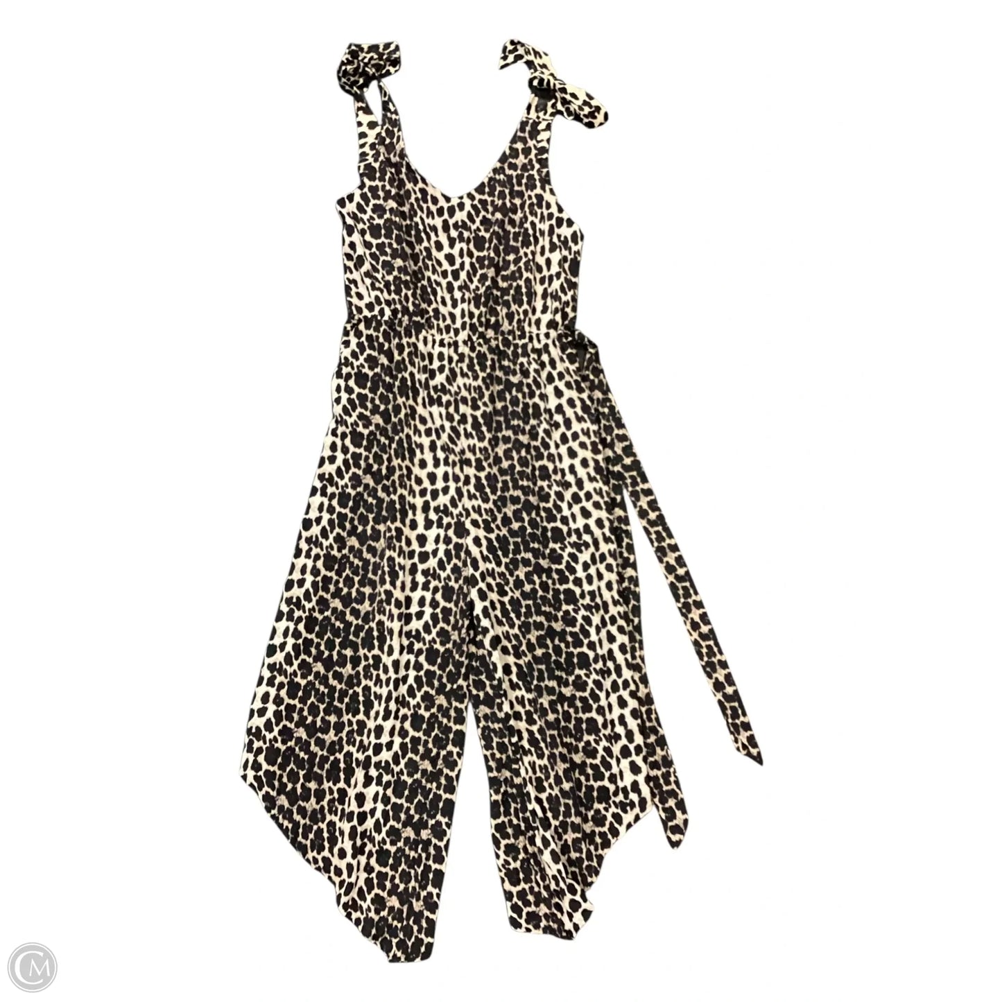 Jumpsuit By Clothes Mentor In Animal Print, Size: Xl