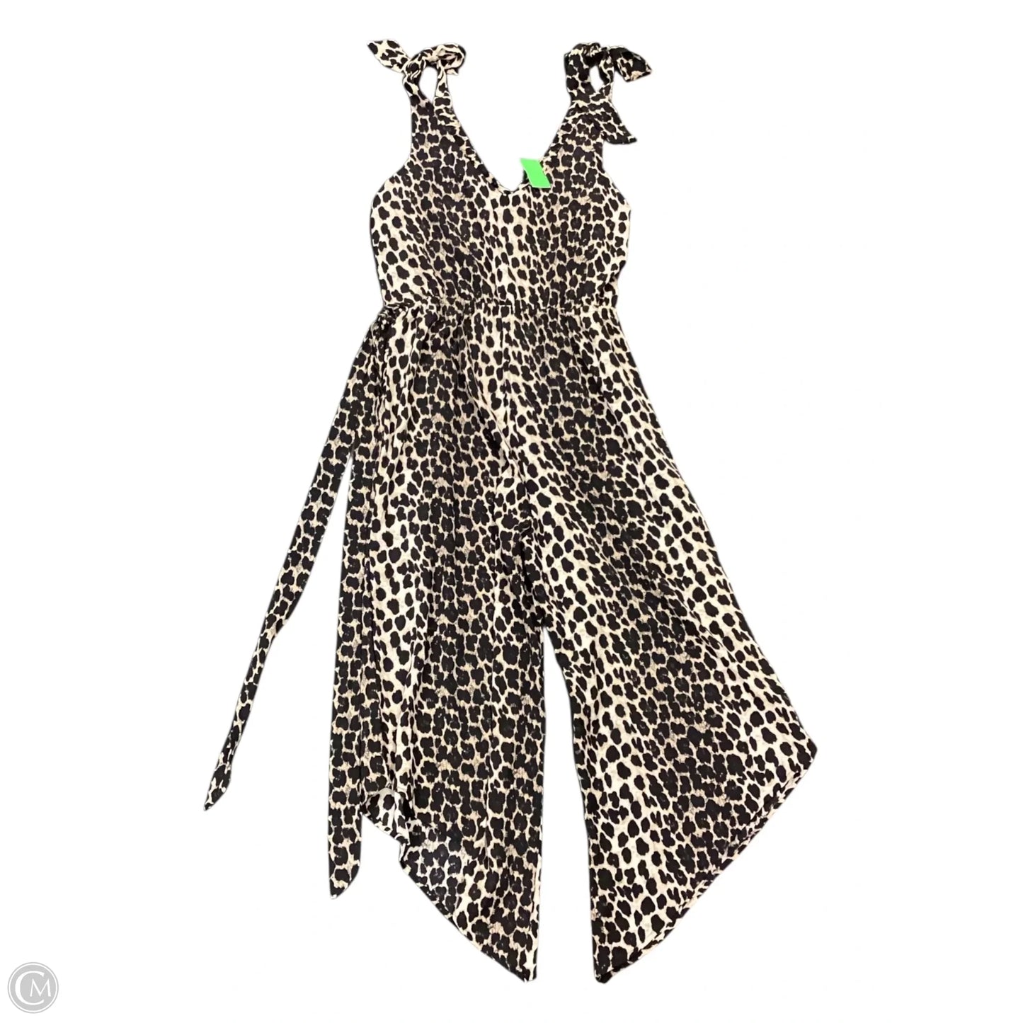Jumpsuit By Clothes Mentor In Animal Print, Size: Xl