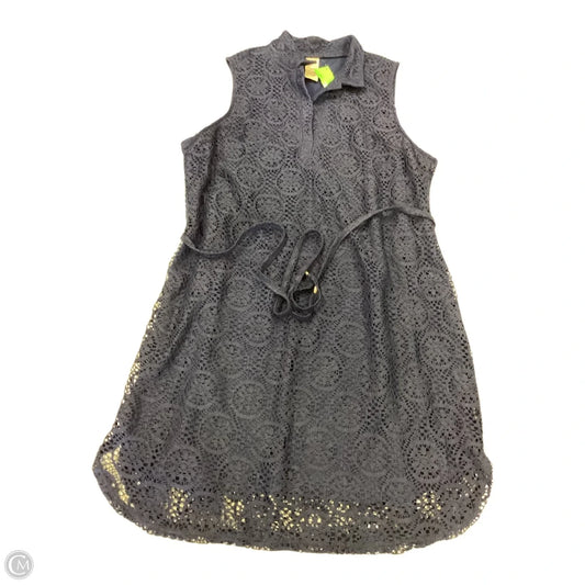 Dress Casual Midi By Faded Glory In Navy, Size: Xxl