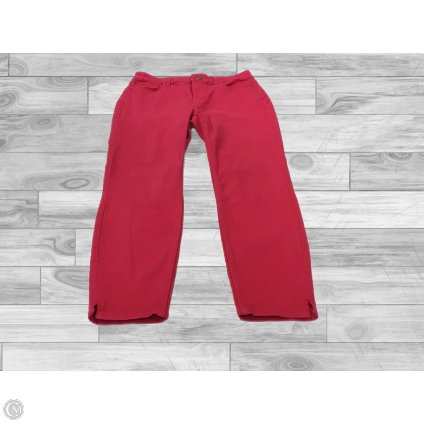 Pants Other By White House Black Market In Red Denim, Size: 4