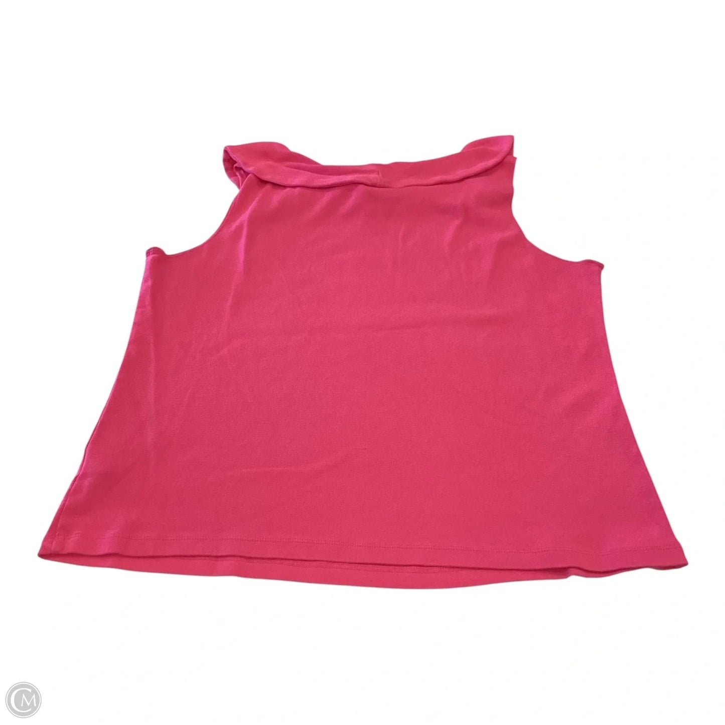 Top Sleeveless By Rafaella In Pink, Size: Xl