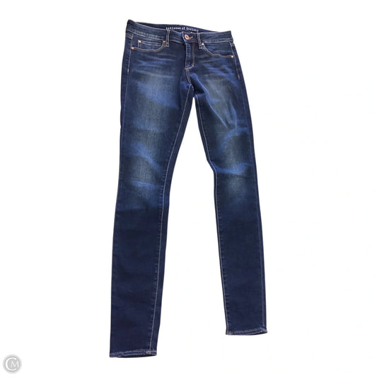 Jeans Skinny By Articles Of Society In Blue Denim, Size: 26