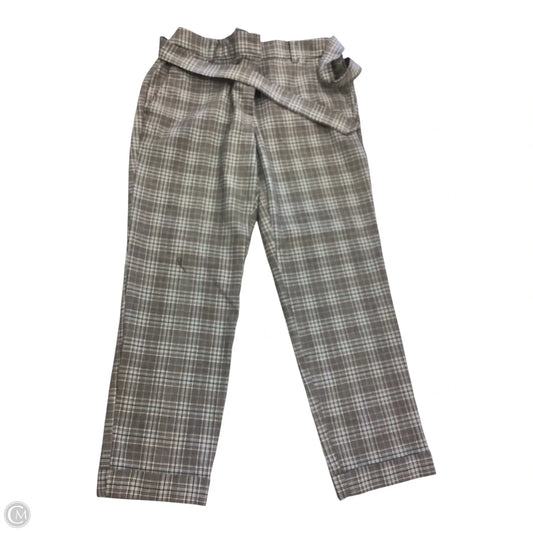 Pants Other By Loft In Plaid Pattern, Size: 8