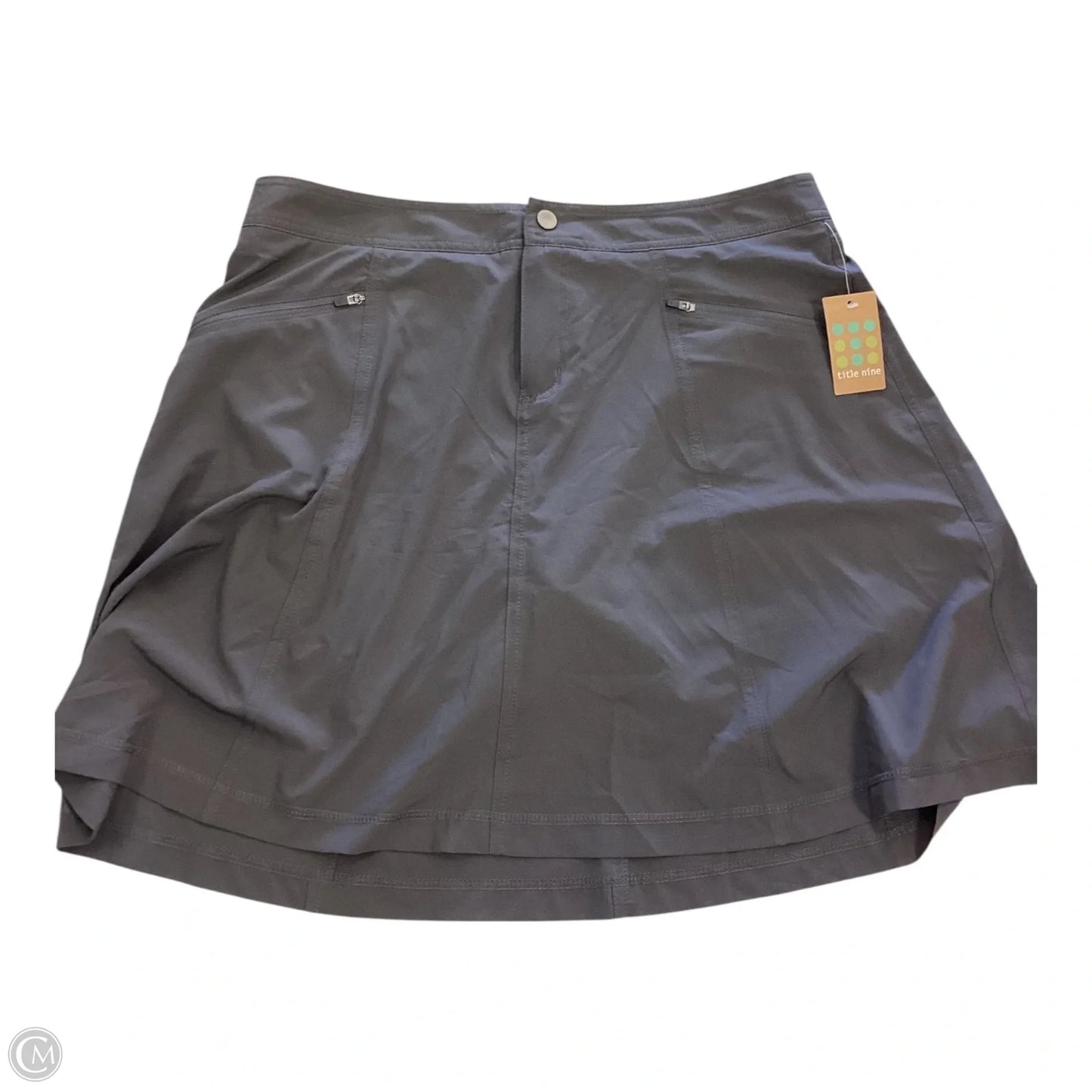 Athletic Skort By Title Nine In Grey, Size: 8