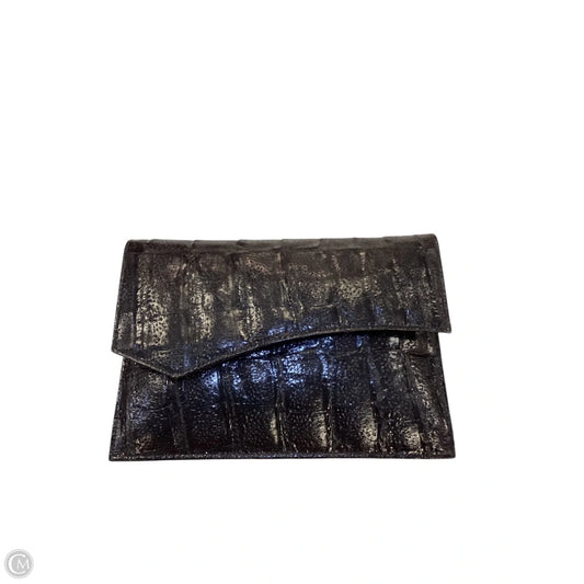 Clutch Leather By Clothes Mentor, Size: Small
