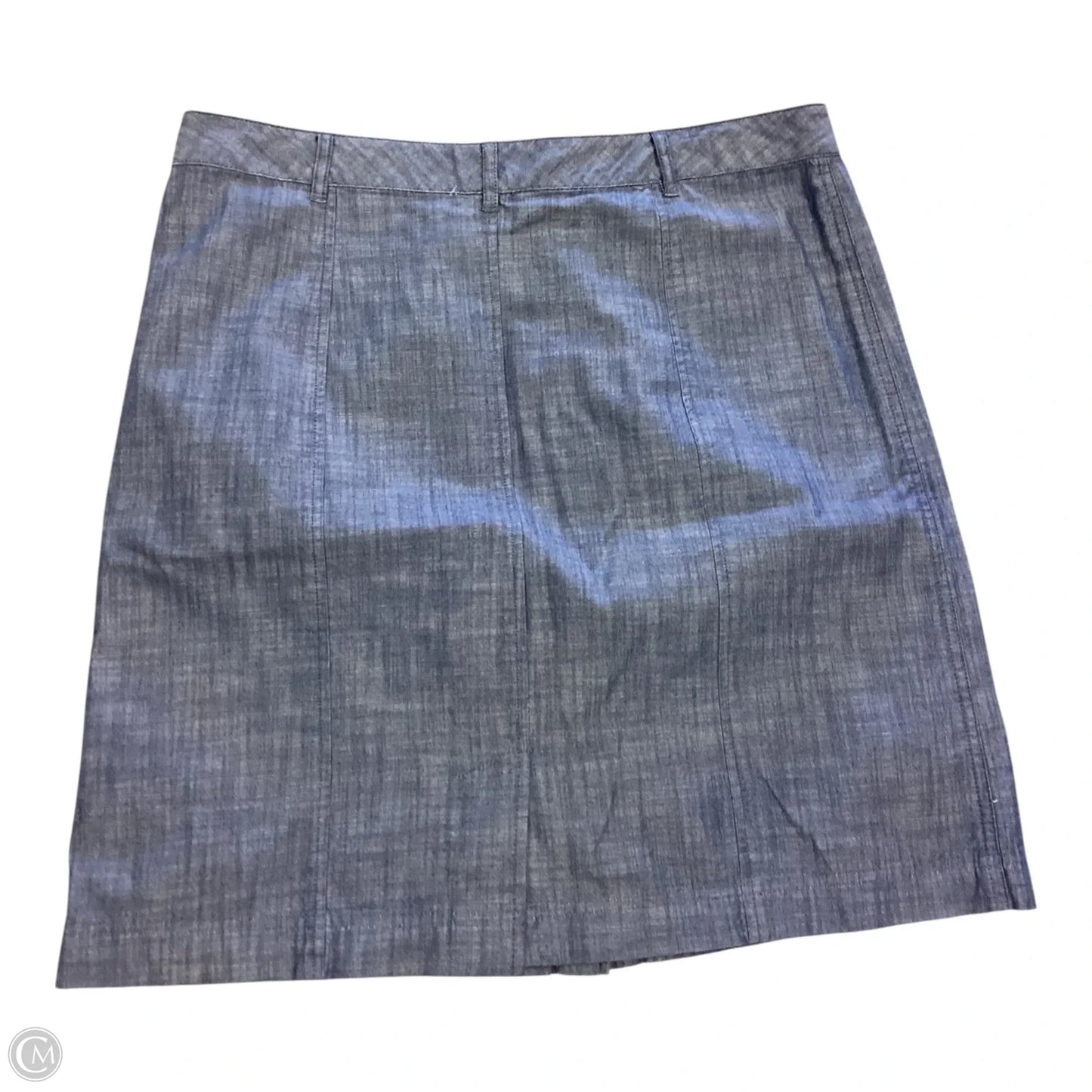Skirt Midi By Van Heusen In Blue, Size: 8