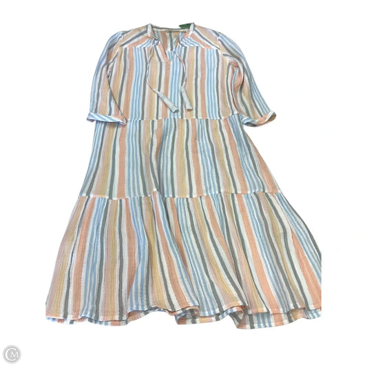Dress Casual Maxi By Soft Surroundings In Striped Pattern, Size: M