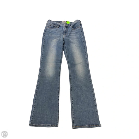 Jeans Boot Cut By Levis In Blue Denim, Size: 6