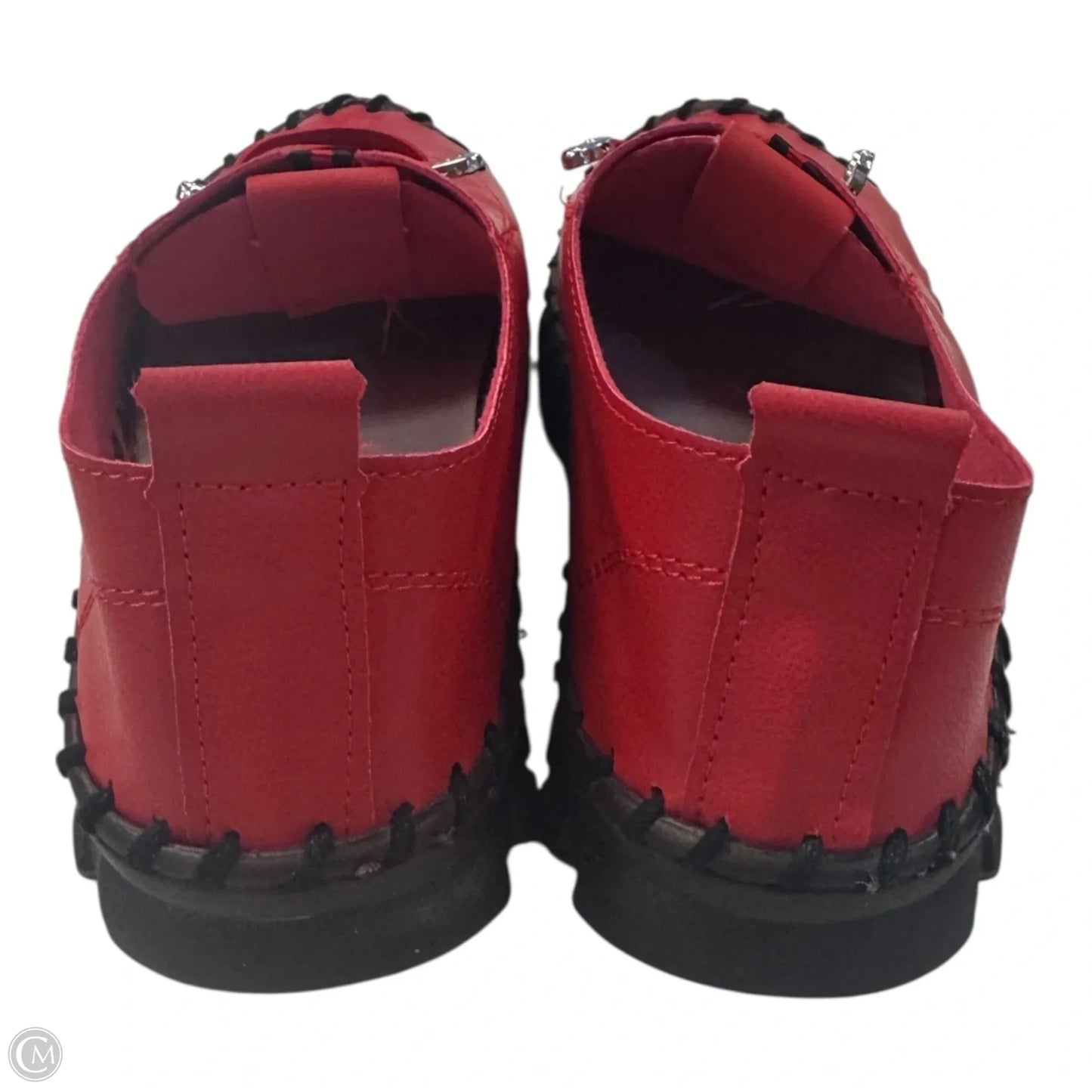 Shoes Flats By Clothes Mentor In Red, Size: 9