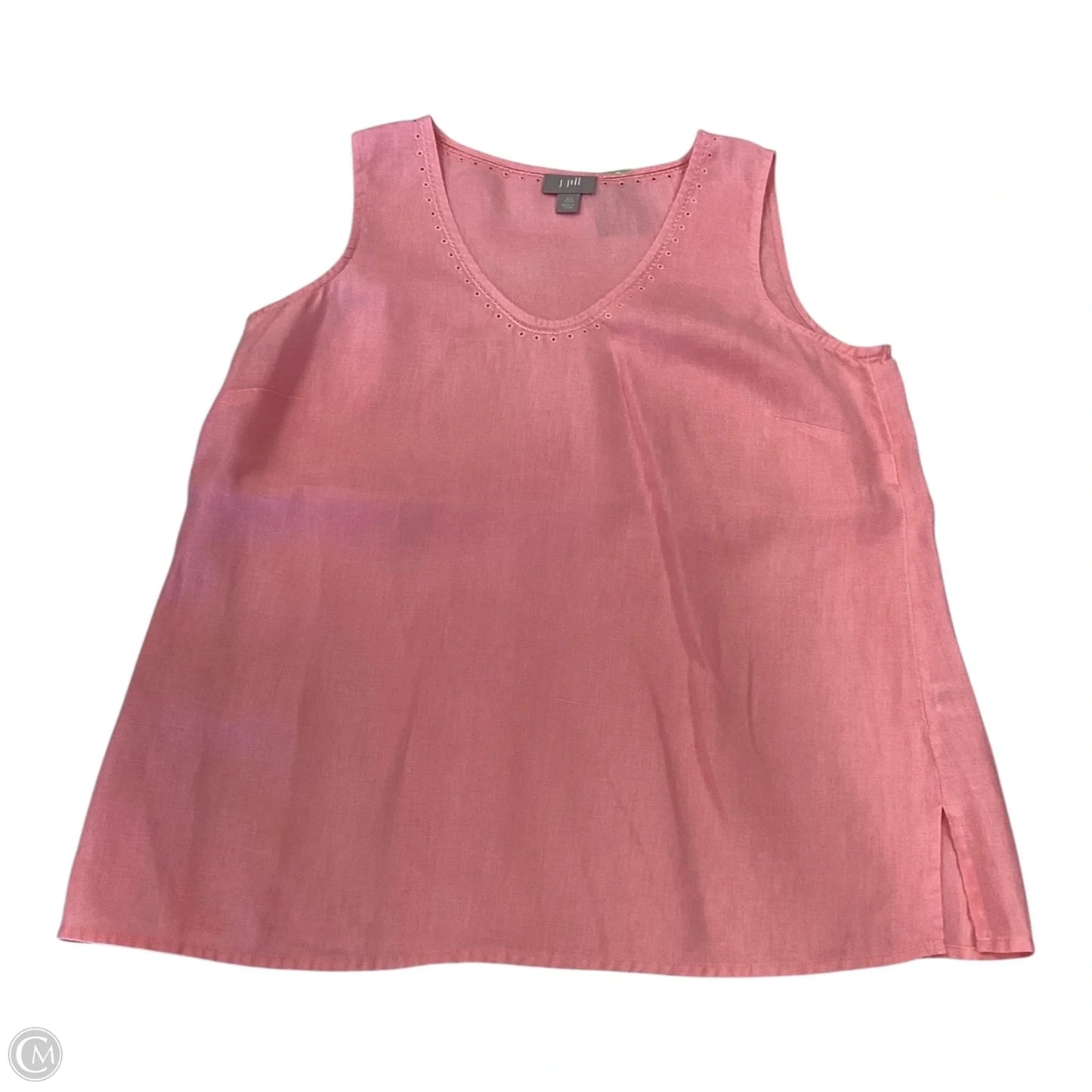 Top Sleeveless By J. Jill In Pink, Size: Xs