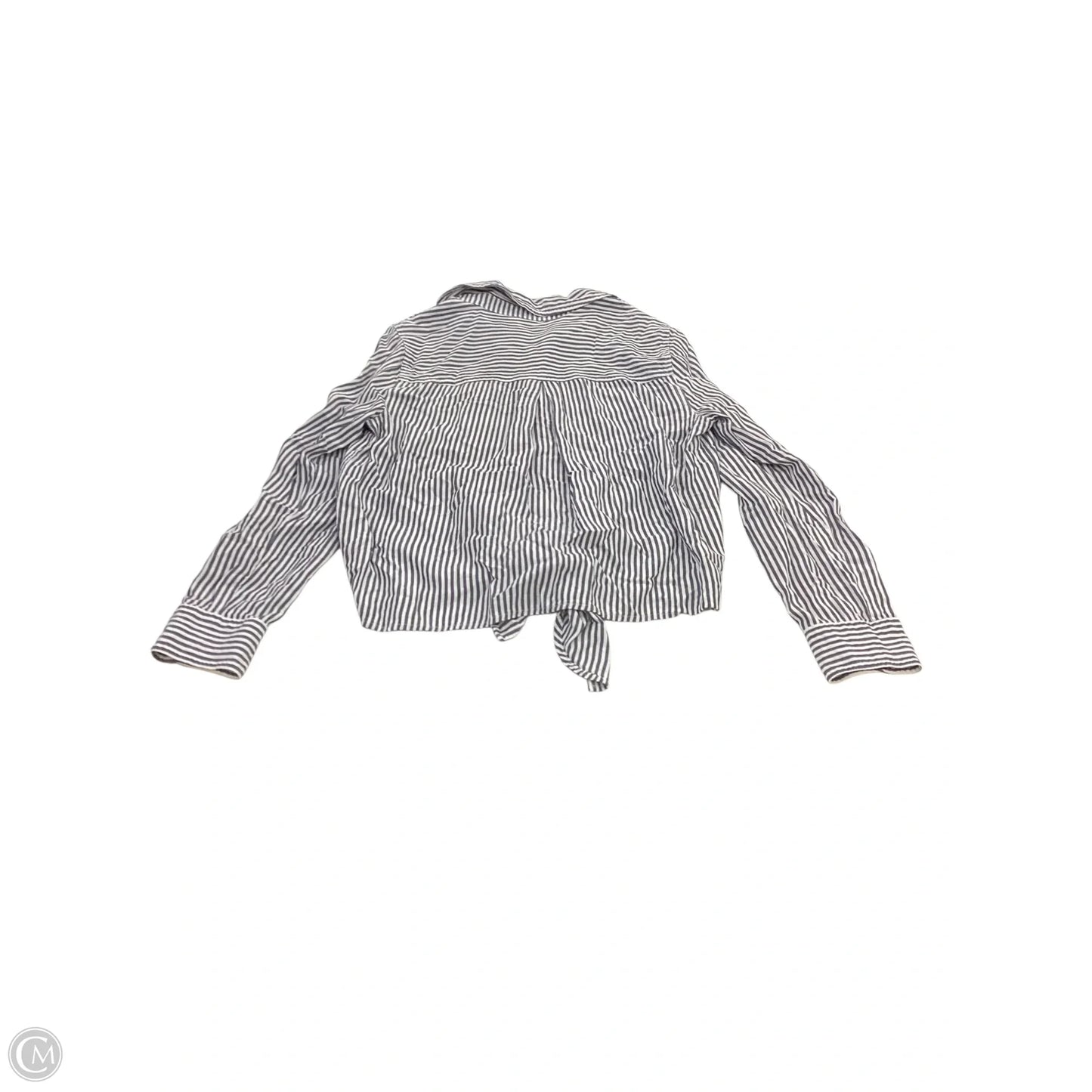 Top 3/4 Sleeve By Vince Camuto In Striped Pattern, Size: S