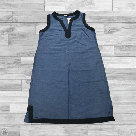 Dress Casual Midi By Nautica In Blue, Size: Xs