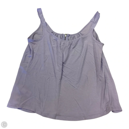 Top Sleeveless By Express In Purple, Size: S