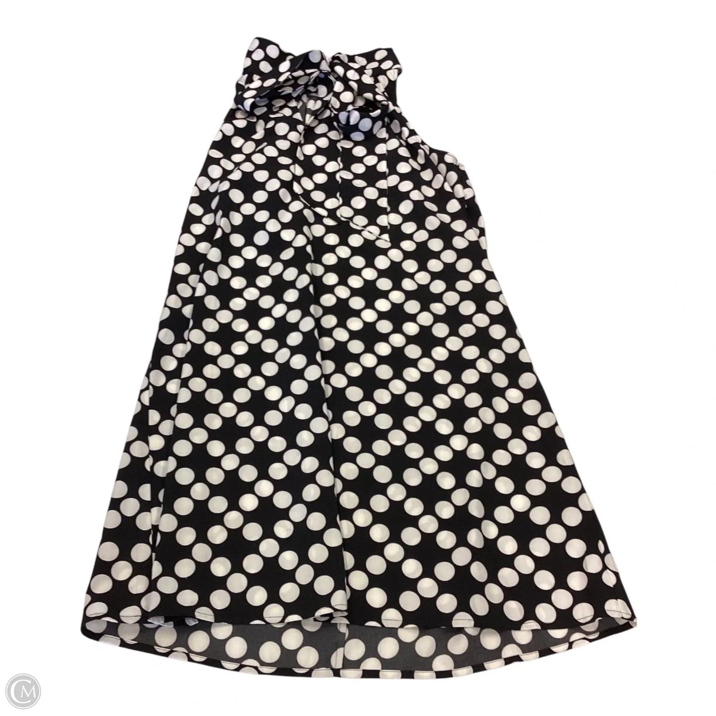 Dress Casual Midi By Tommy Hilfiger In Polkadot Pattern, Size: S