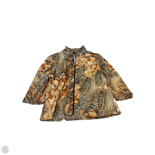 Jacket Other By Clothes Mentor In Animal Print, Size: L