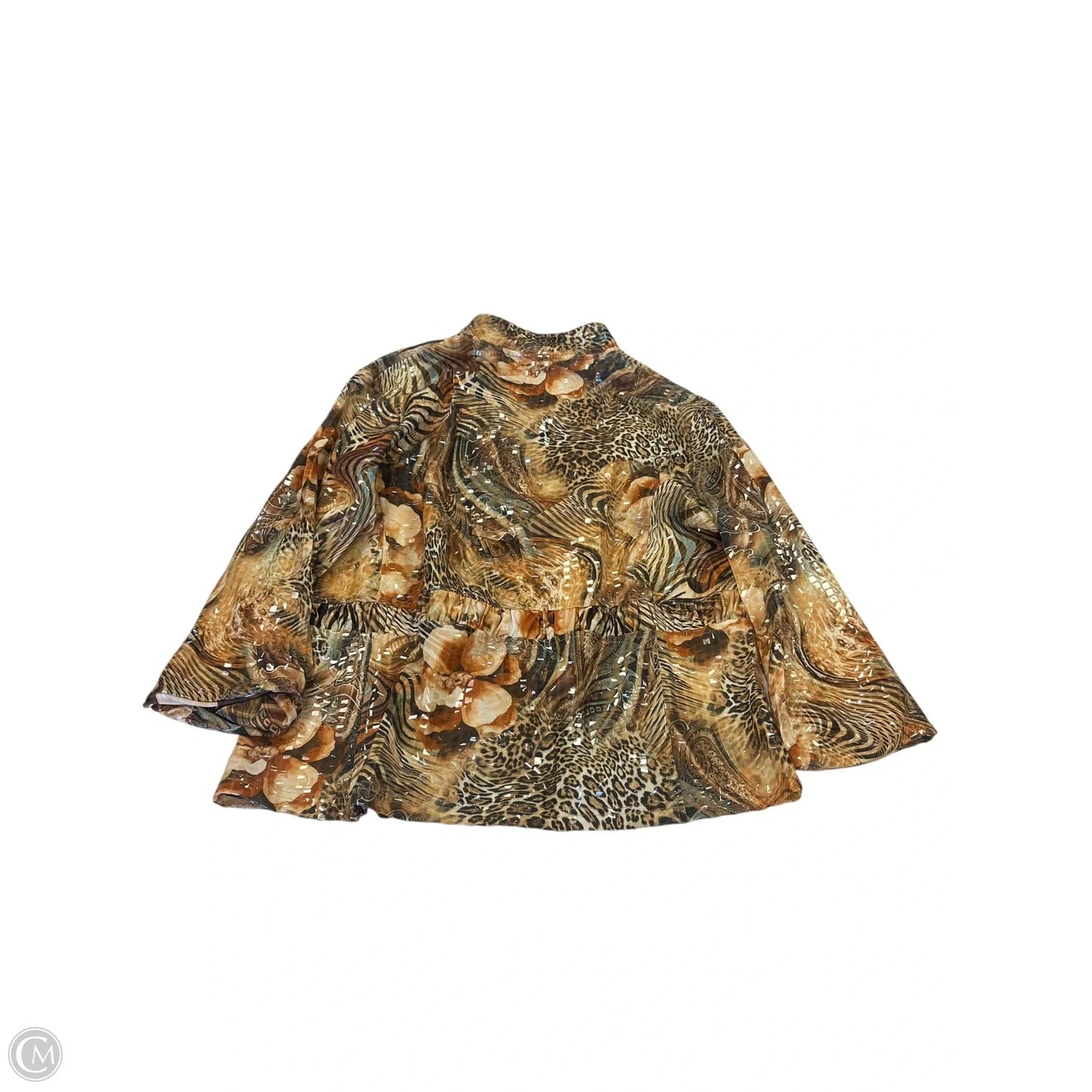 Jacket Other By Clothes Mentor In Animal Print, Size: L