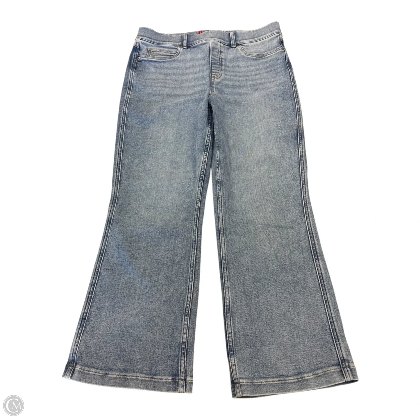 Jeans Flared By Spanx In Blue Denim, Size: Xl