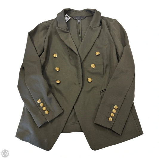 Blazer By White House Black Market In Gold & Green, Size: 8