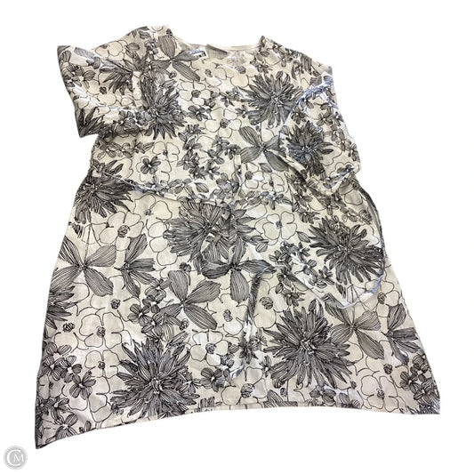 Dress Casual Midi By Bryn Walker In Black & White, Size: M