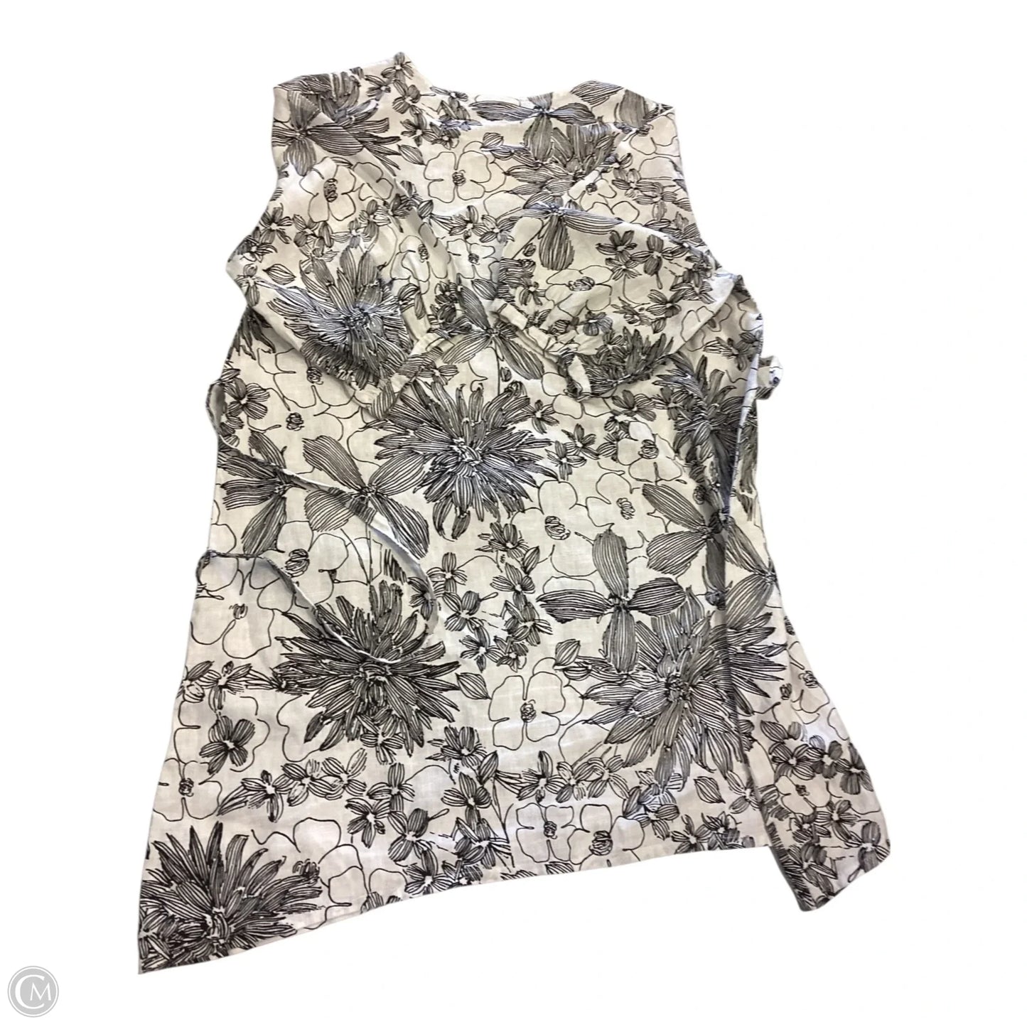 Dress Casual Midi By Bryn Walker In Black & White, Size: M