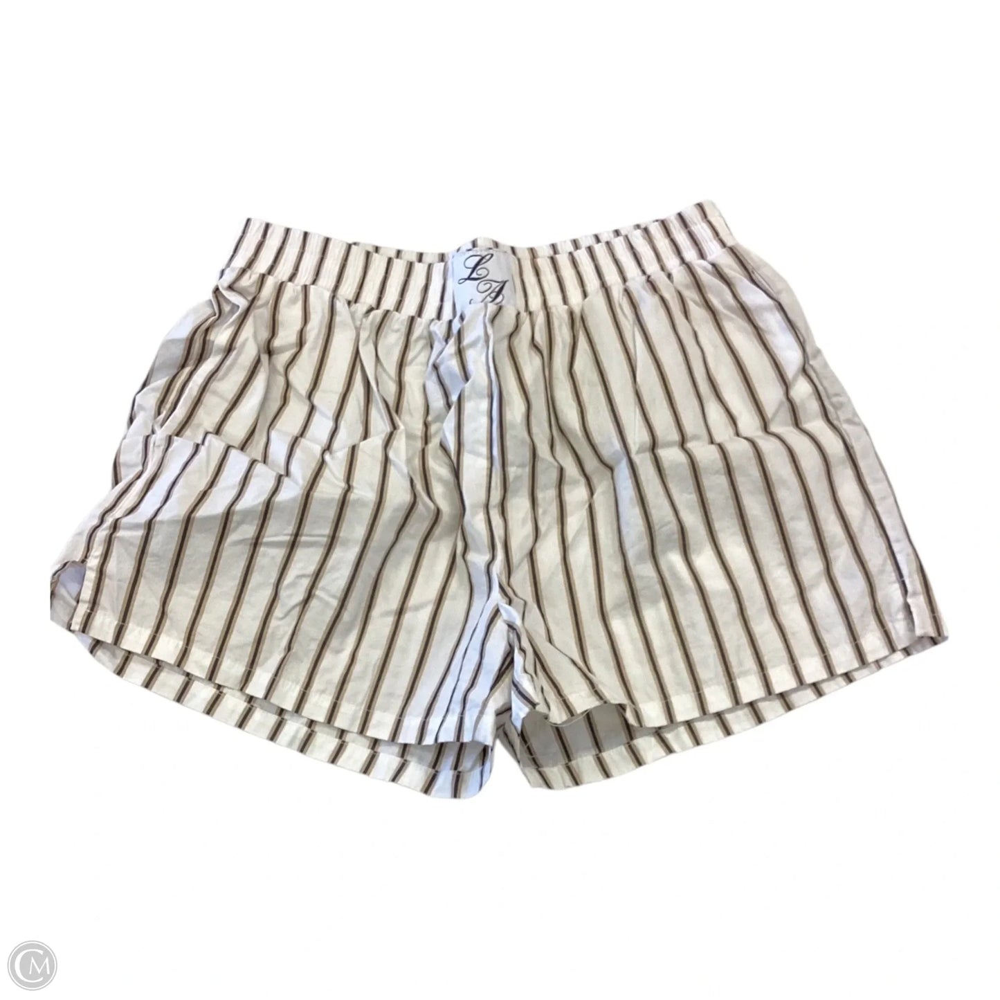 Shorts By Forever 21 In Striped Pattern, Size: M