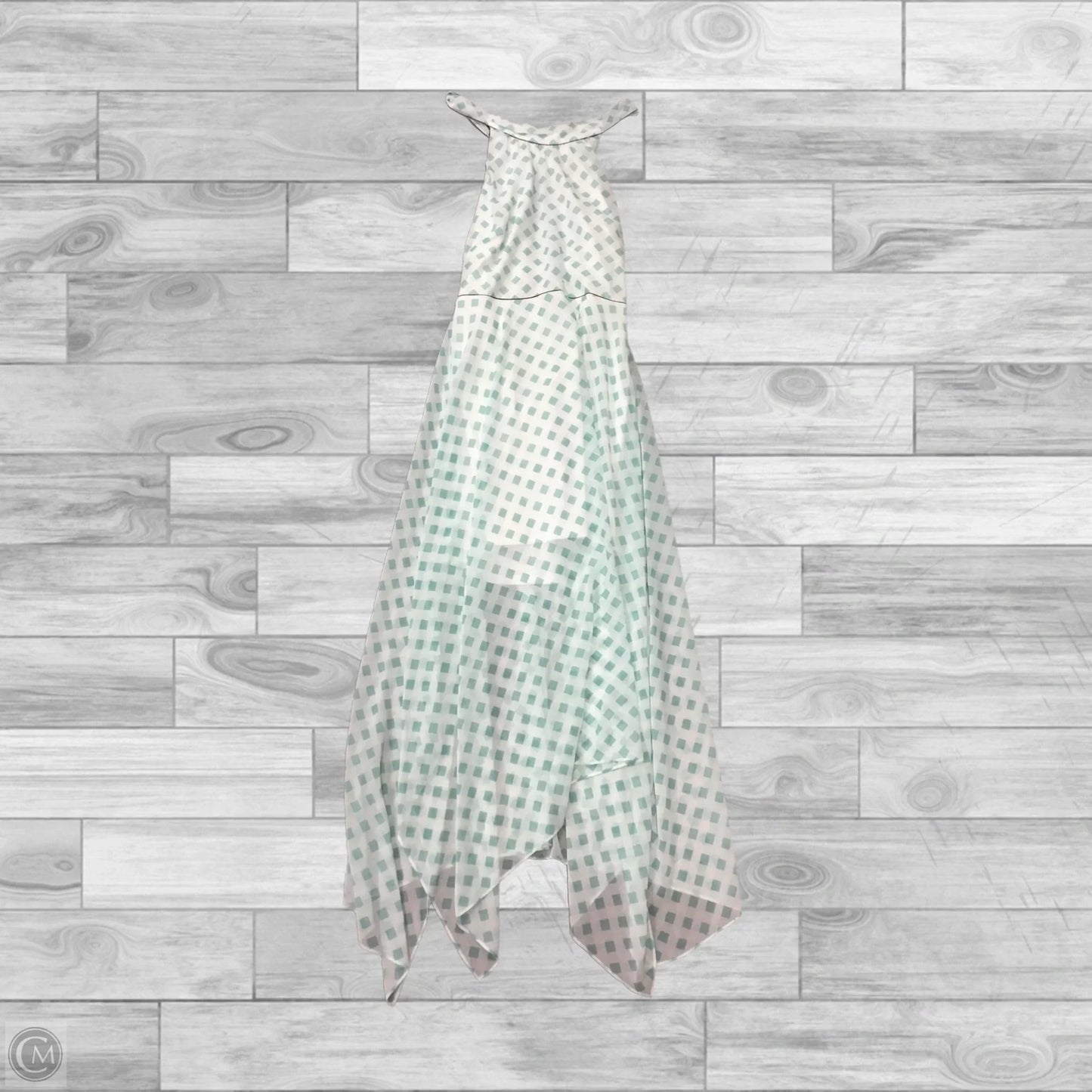 Dress Casual Short By White House Black Market In Green & White, Size: 10