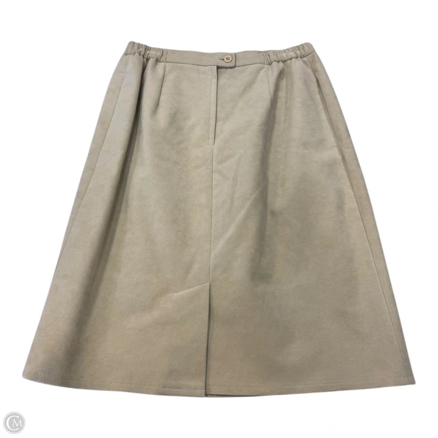 Skirt Midi By Clothes Mentor In Ivory, Size: 6