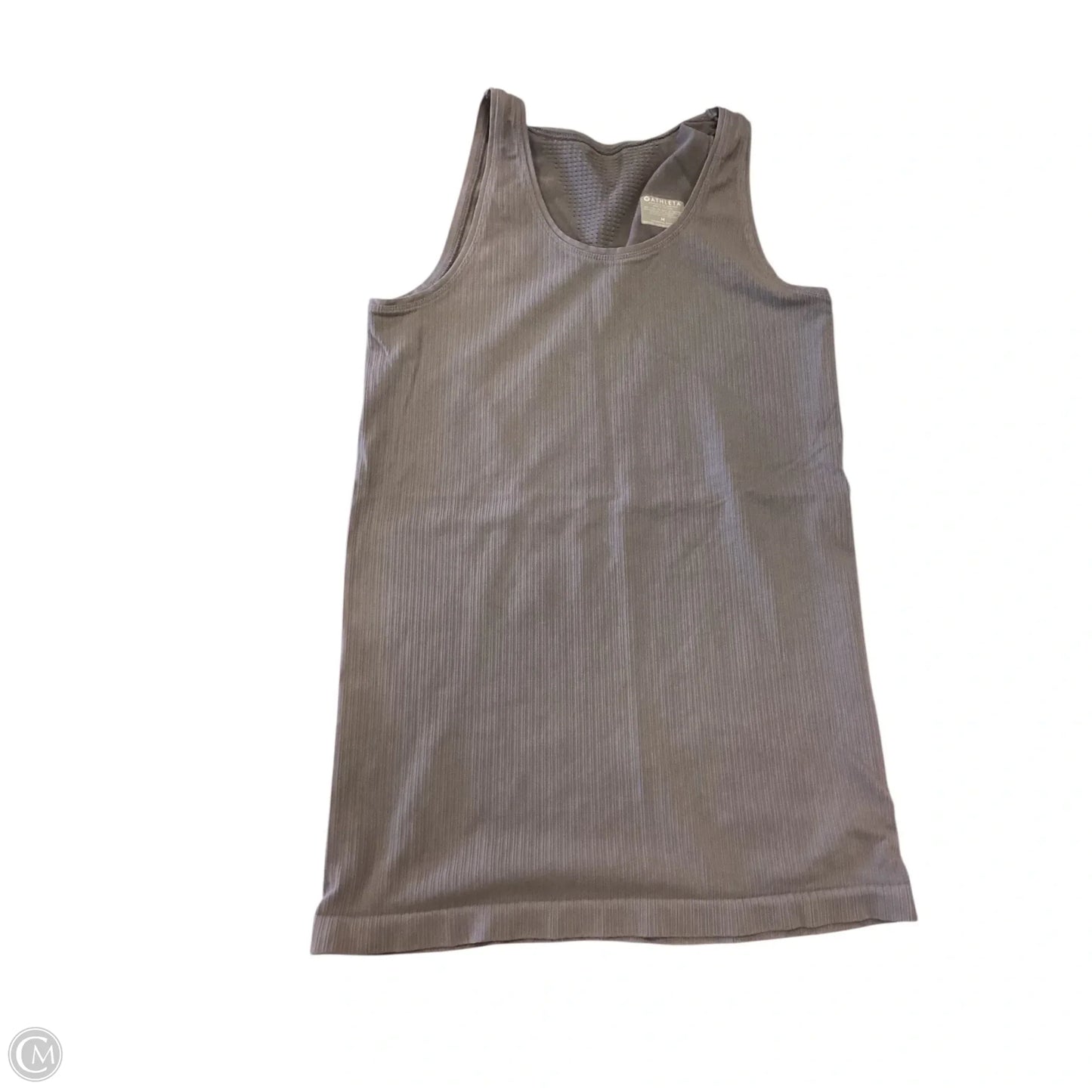 Athletic Tank Top By Athleta In Taupe, Size: M
