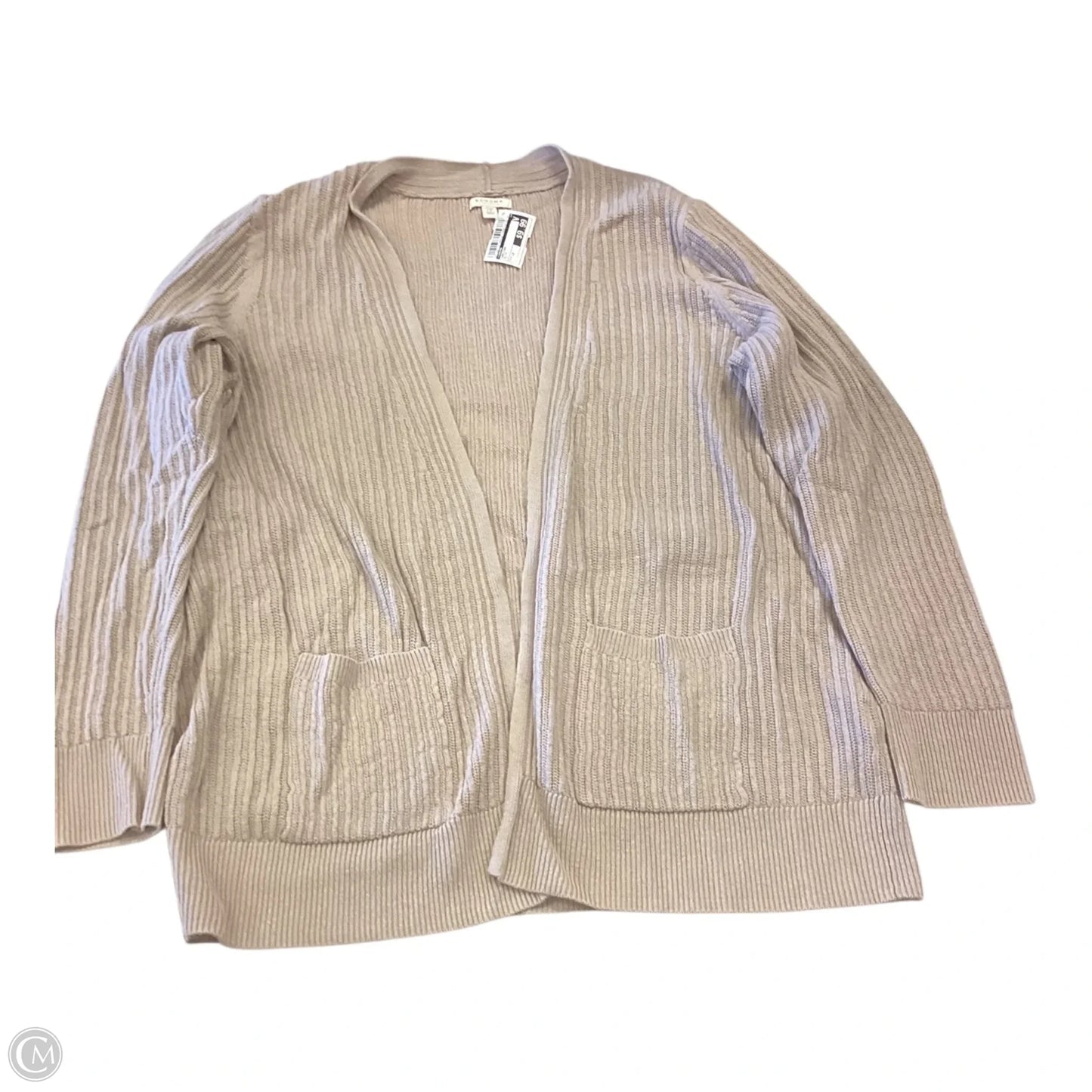 Cardigan By Sonoma In Beige, Size: 1x